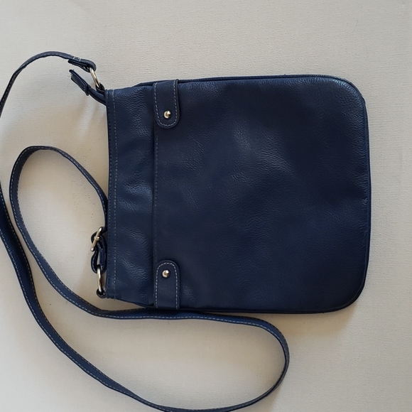 Jules and James Blue Crossbody Shoulder Bag Purse - Picture 2 of 6